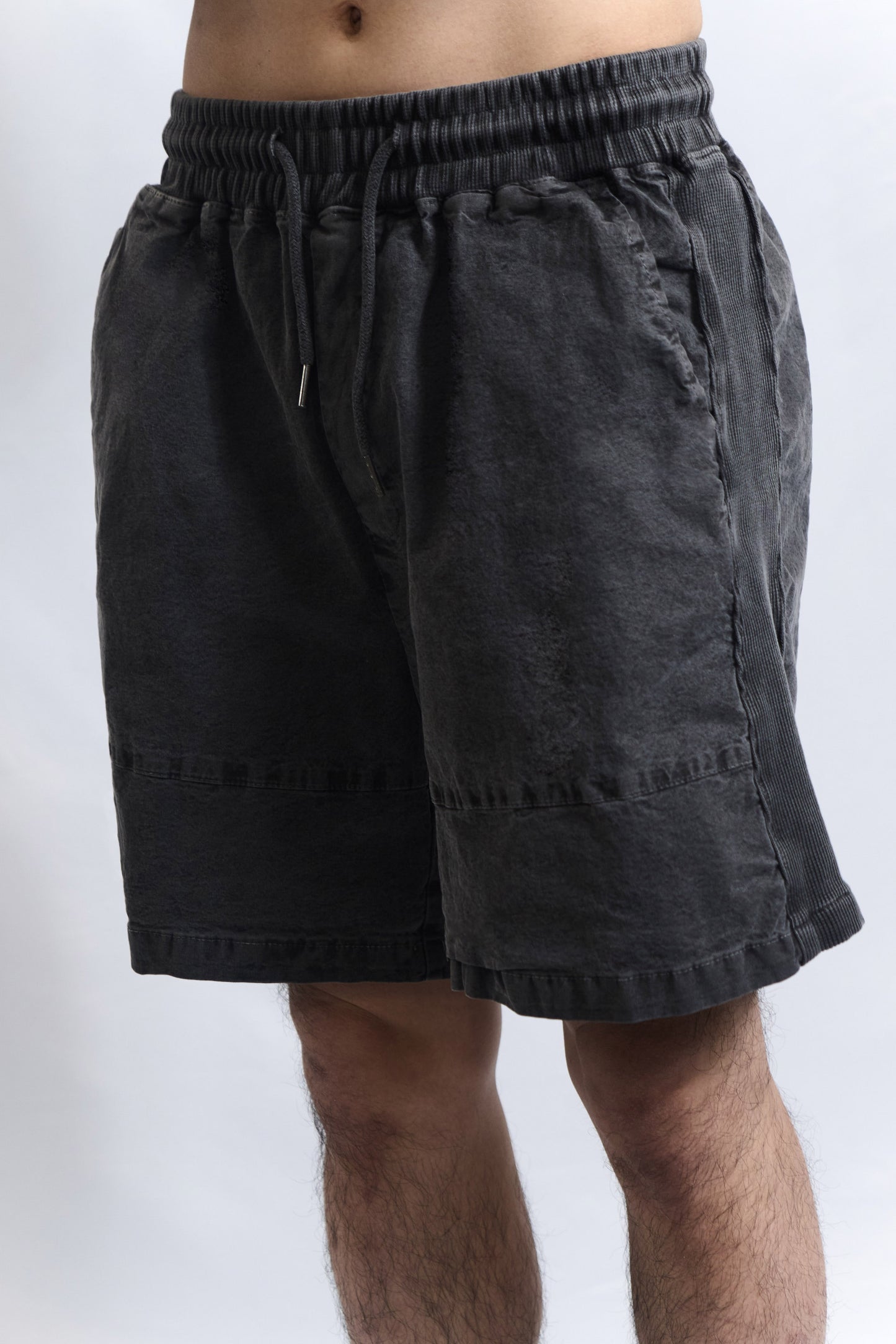 Garment Dyed Shorts Faded Charcoal