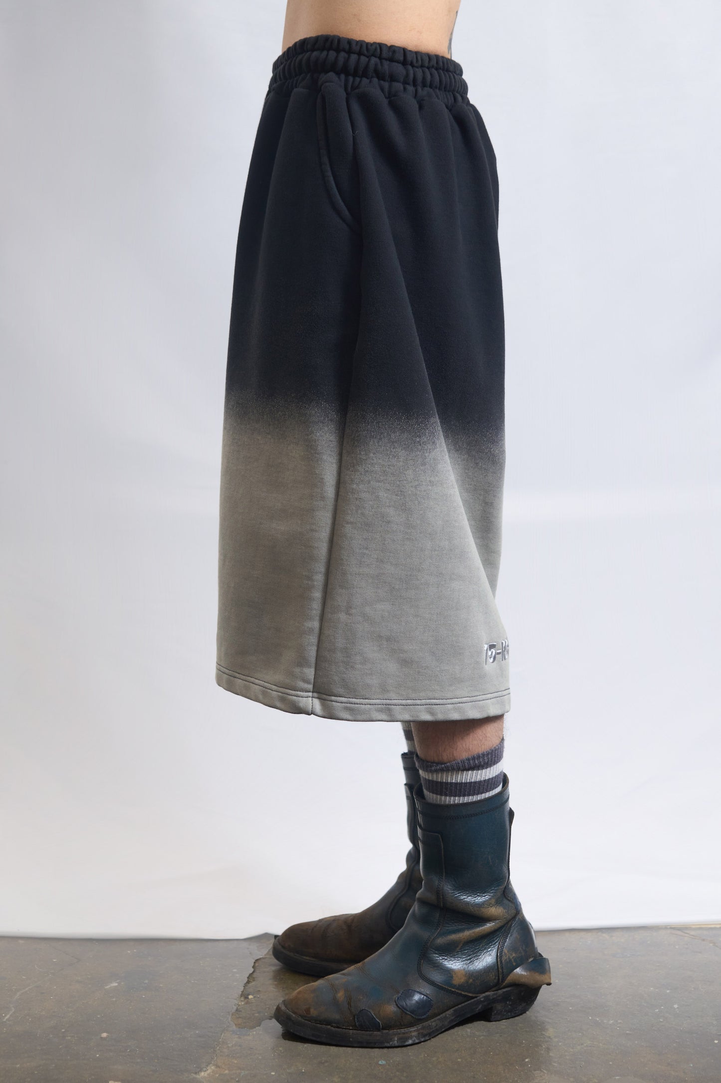 Fade Gradation Track Shorts