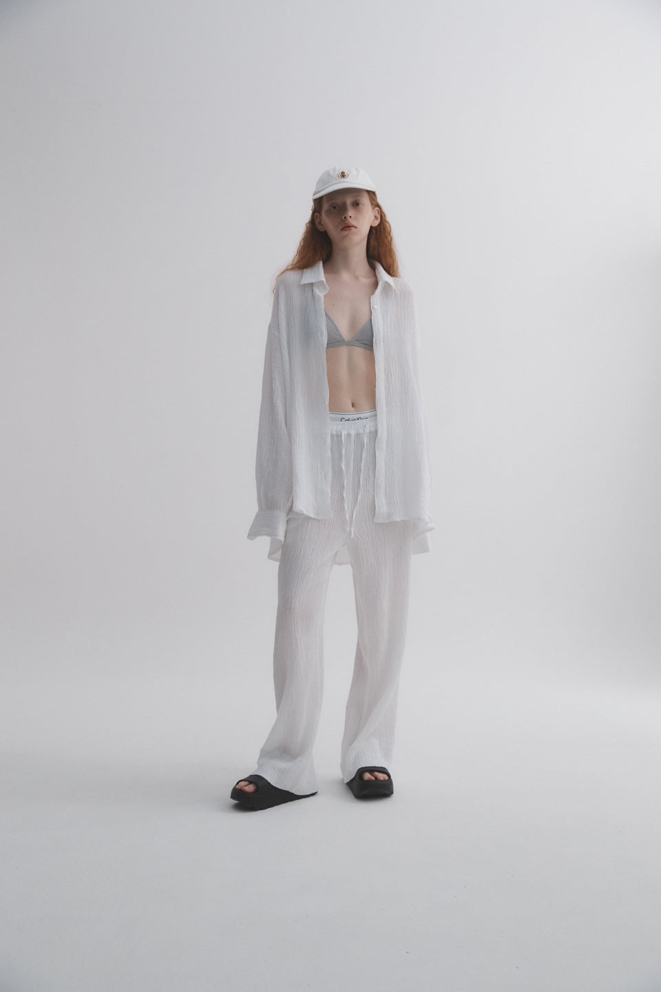 Crinkle pants