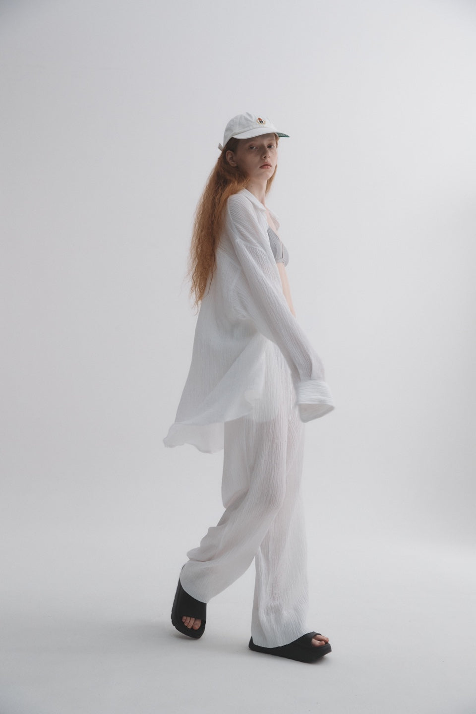 Crinkle pants