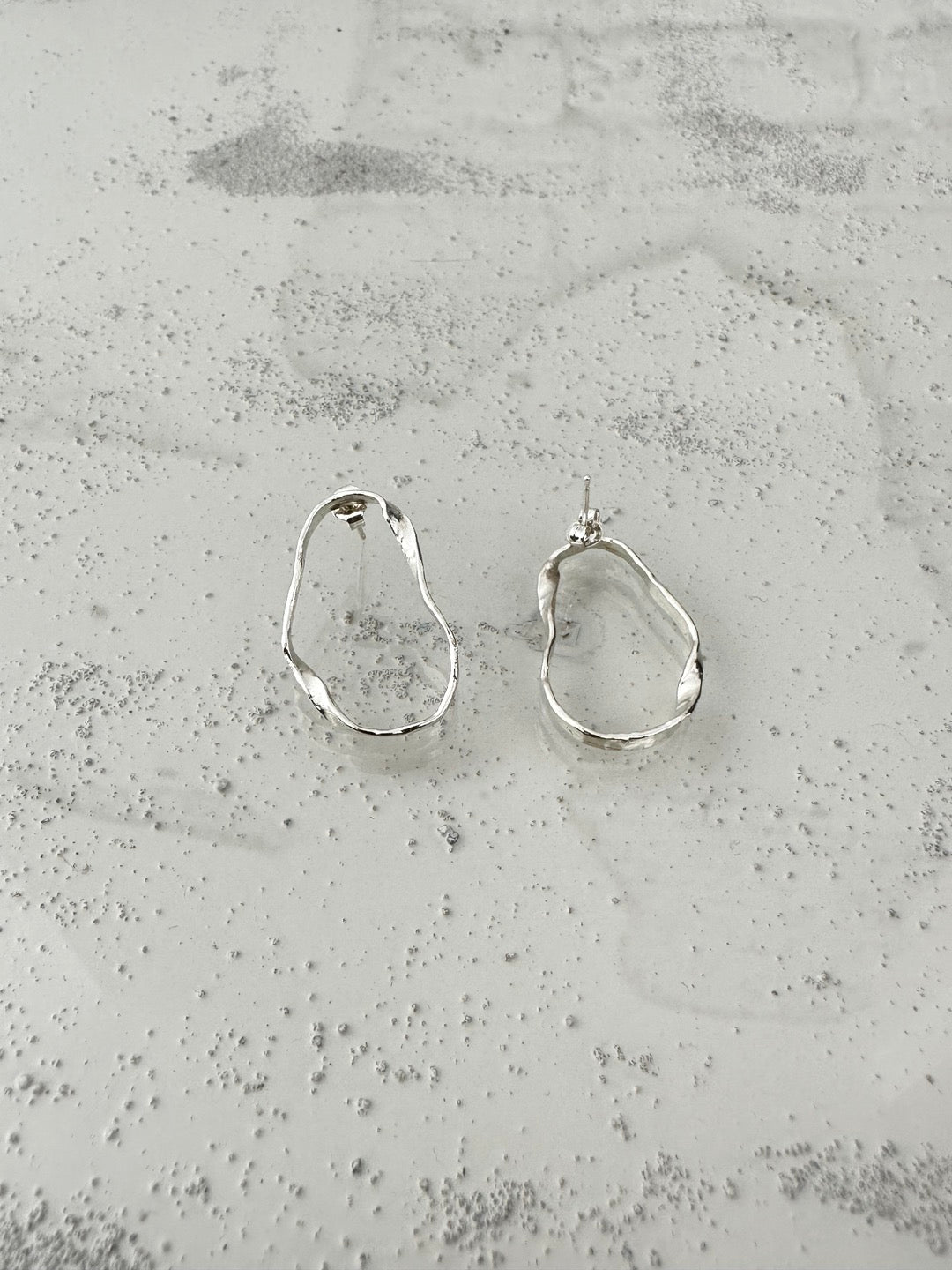 Twisted and bent earrings