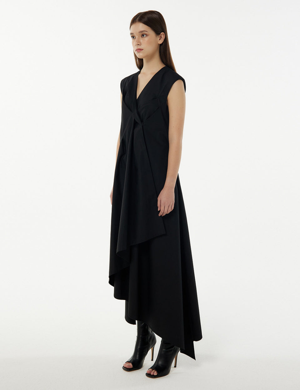Origami sleeveless dress