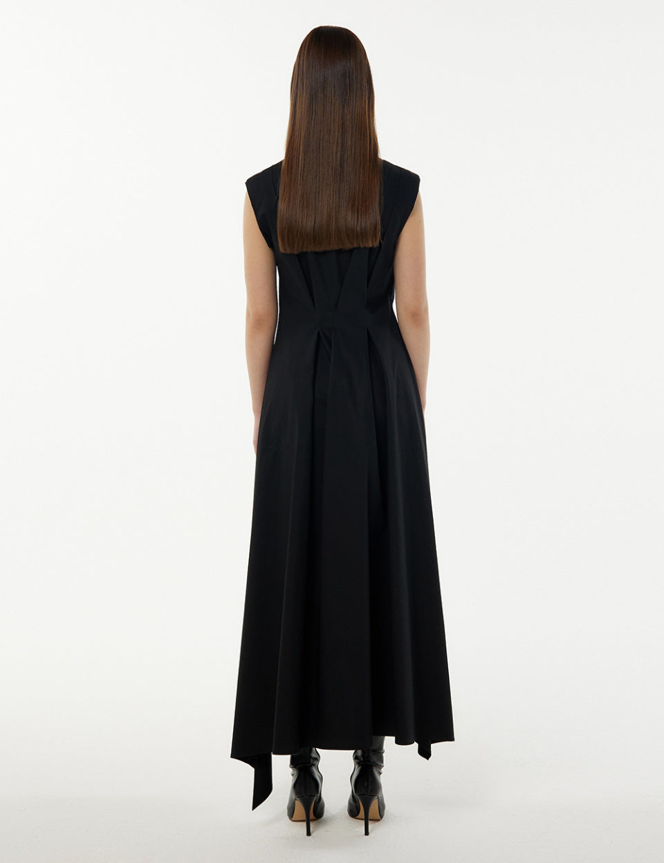 Origami sleeveless dress