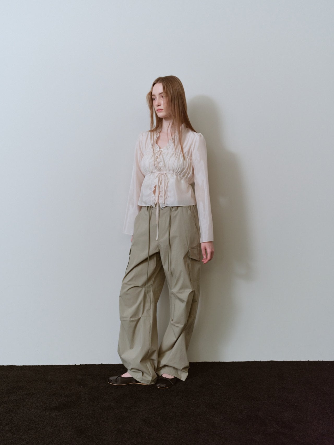 Frill blouse