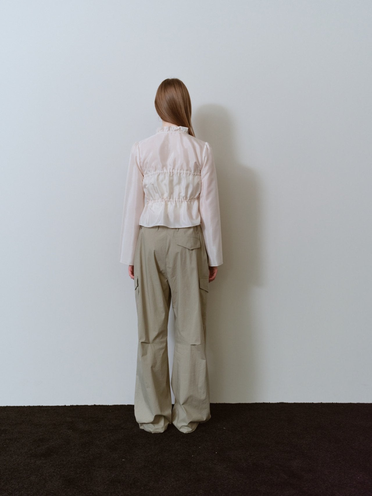 Frill blouse