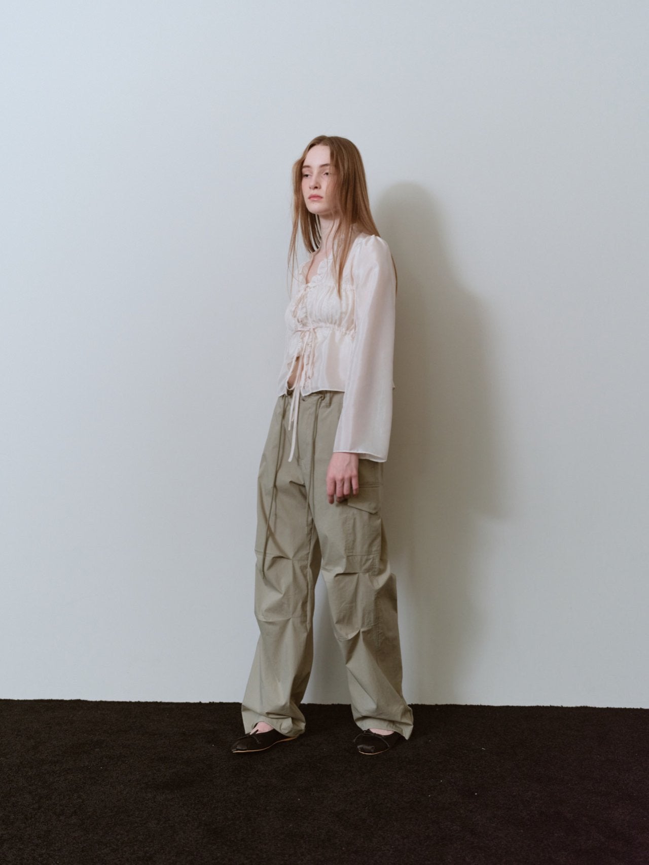 Frill blouse