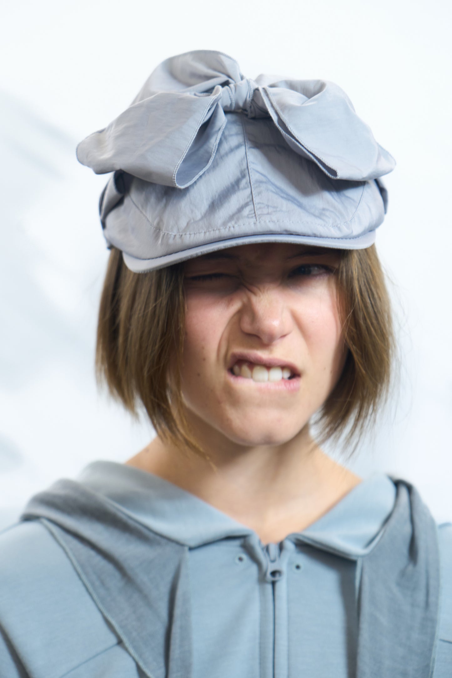 Big Bow Utility Cap Sky Grey
