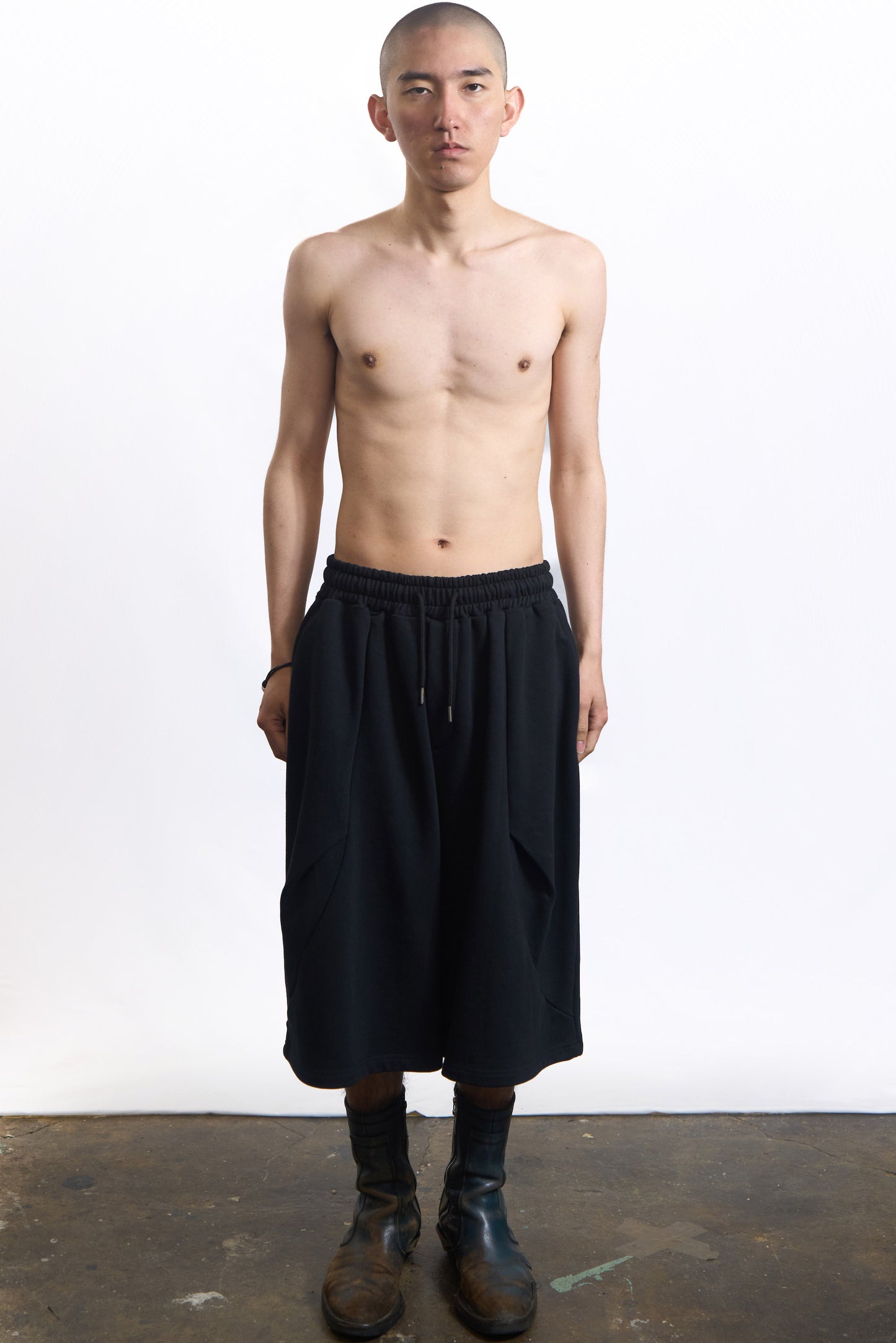 Structured Shorts Black