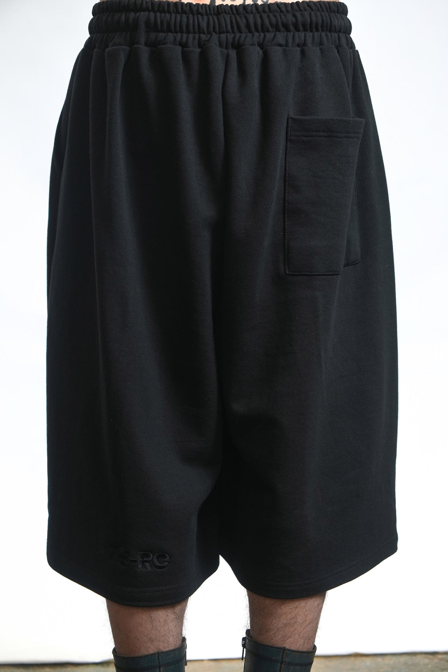 Structured Shorts Black