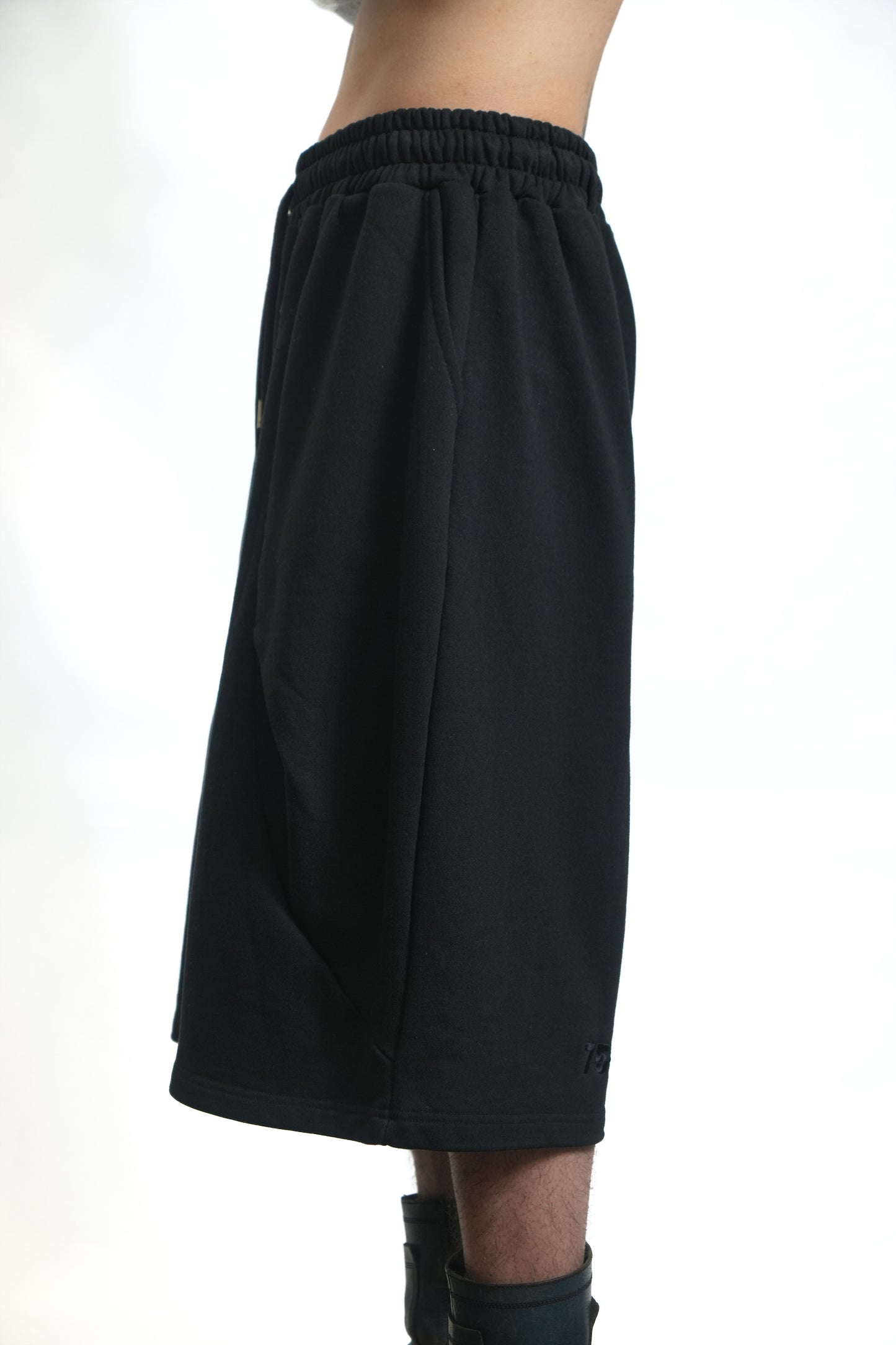 Structured Shorts Black