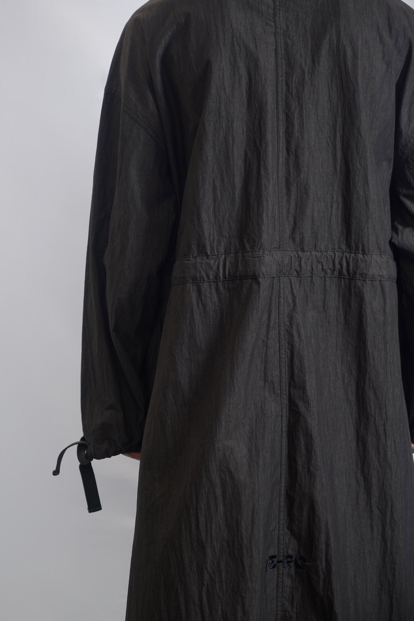 Rough Shell Coat Dust Charcoal