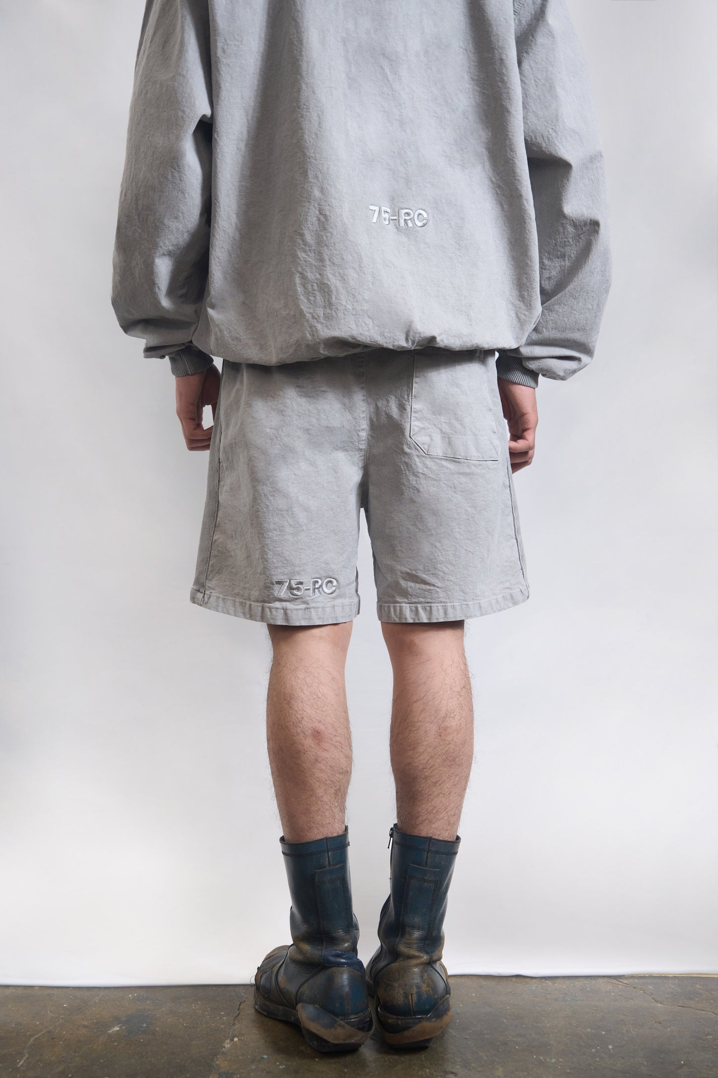 Garment Dyed Hoodie Washed Stone
