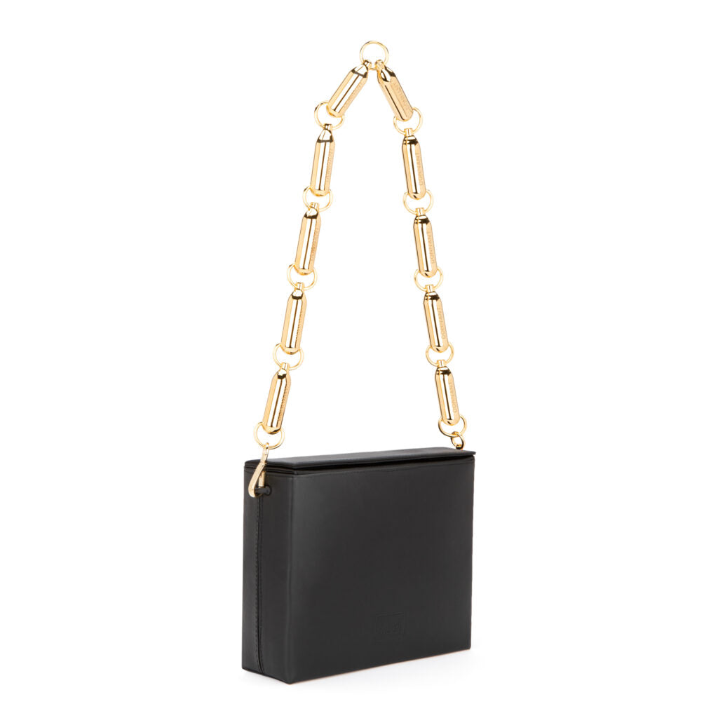 N₂O box bag black /gold
