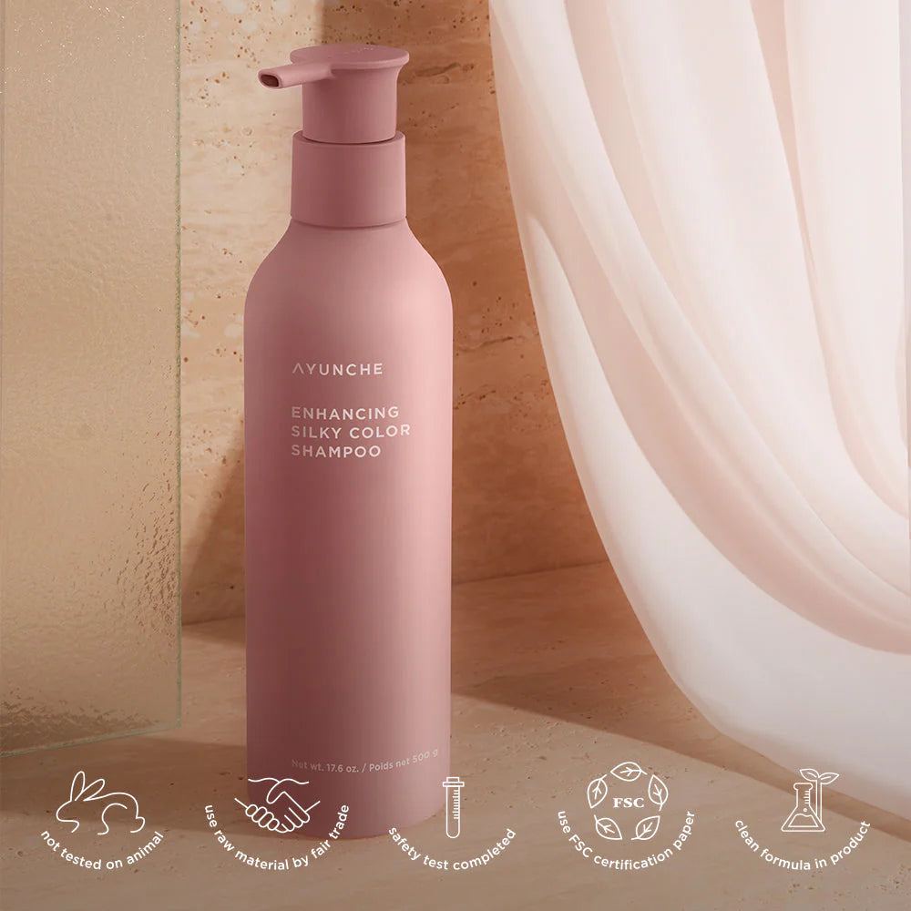 AYUNCHE Enhancing Silky Color Shampoo 350g