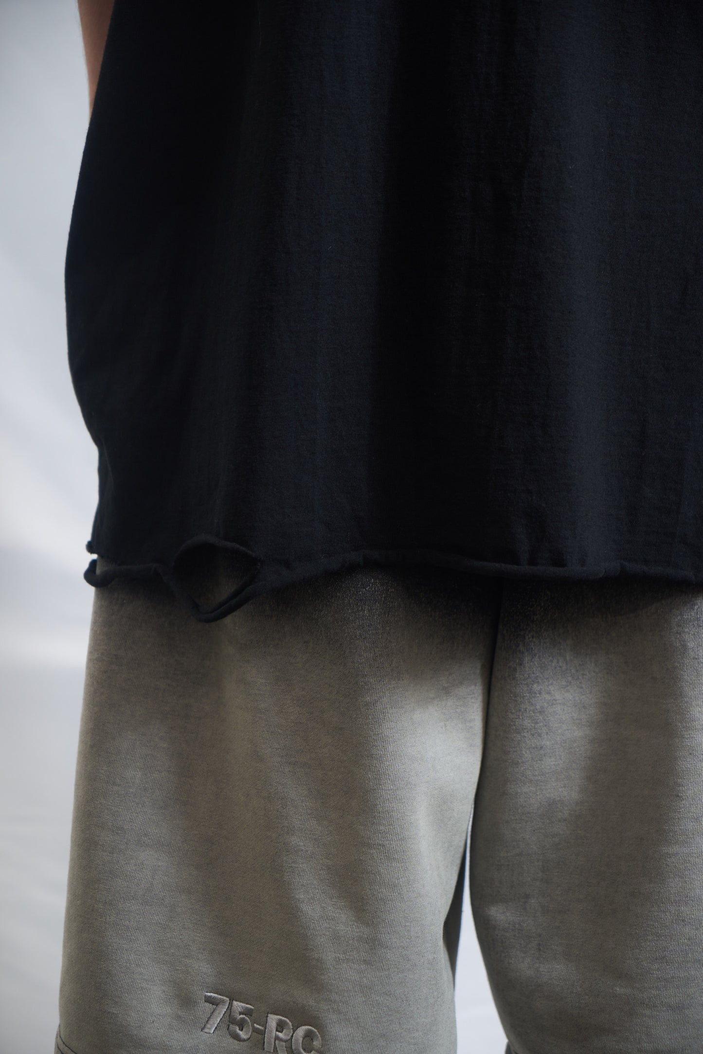 Raw Edge Oversized Tank