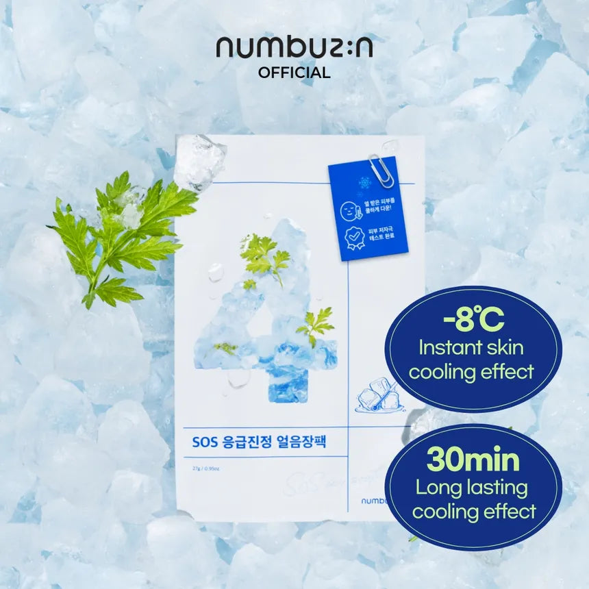 NUMBUZIN No.4 Icy Soothing Sheet Mask 5ea