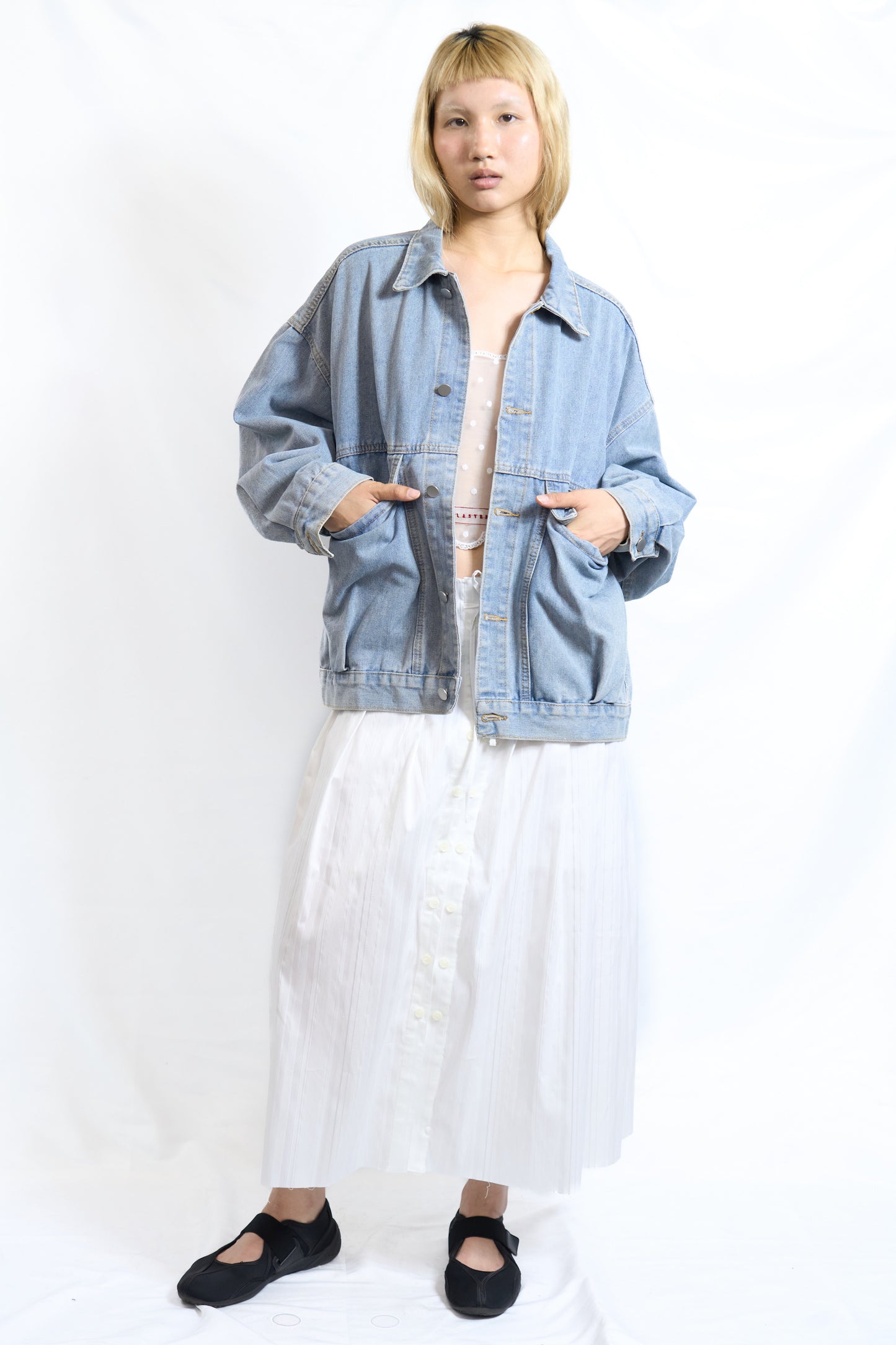 Puffed Denim Jacket