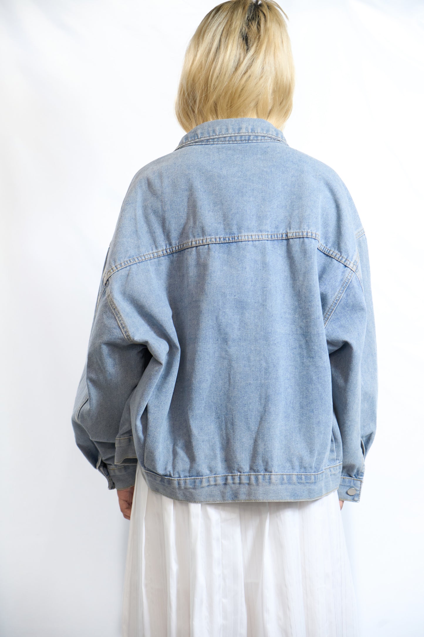 Puffed Denim Jacket