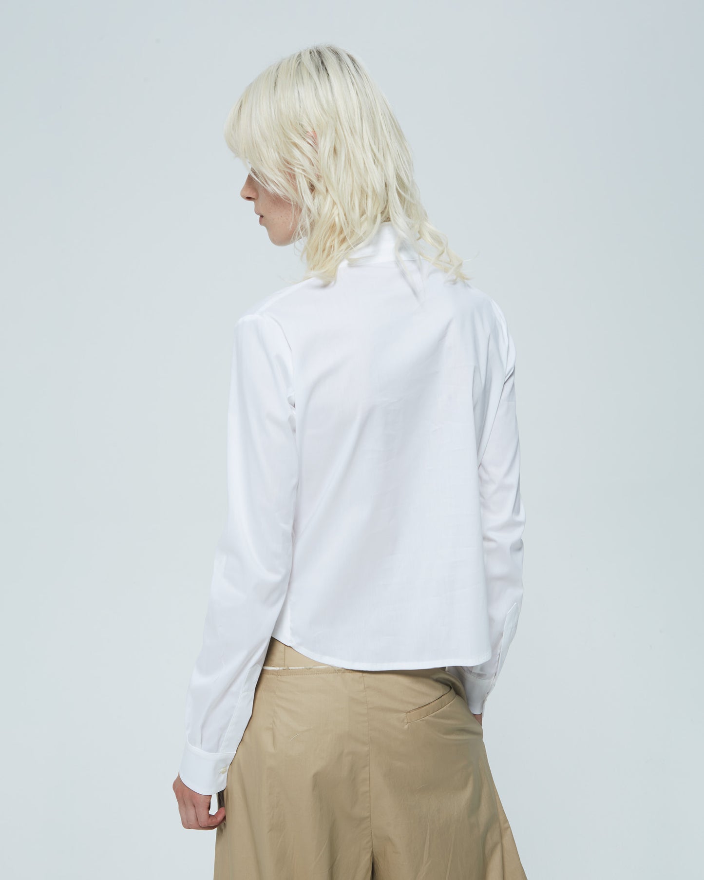 Shirt with slit