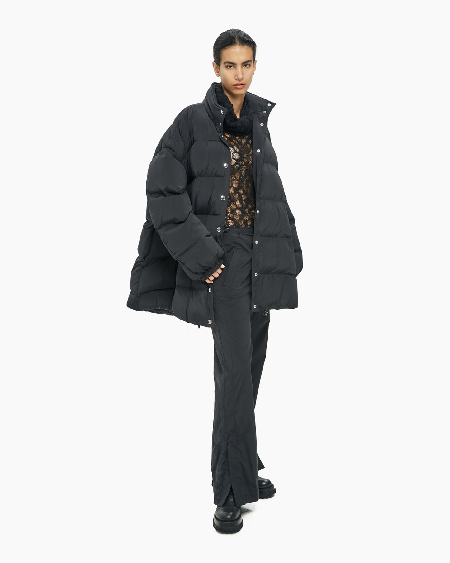 Oversized puff jacket