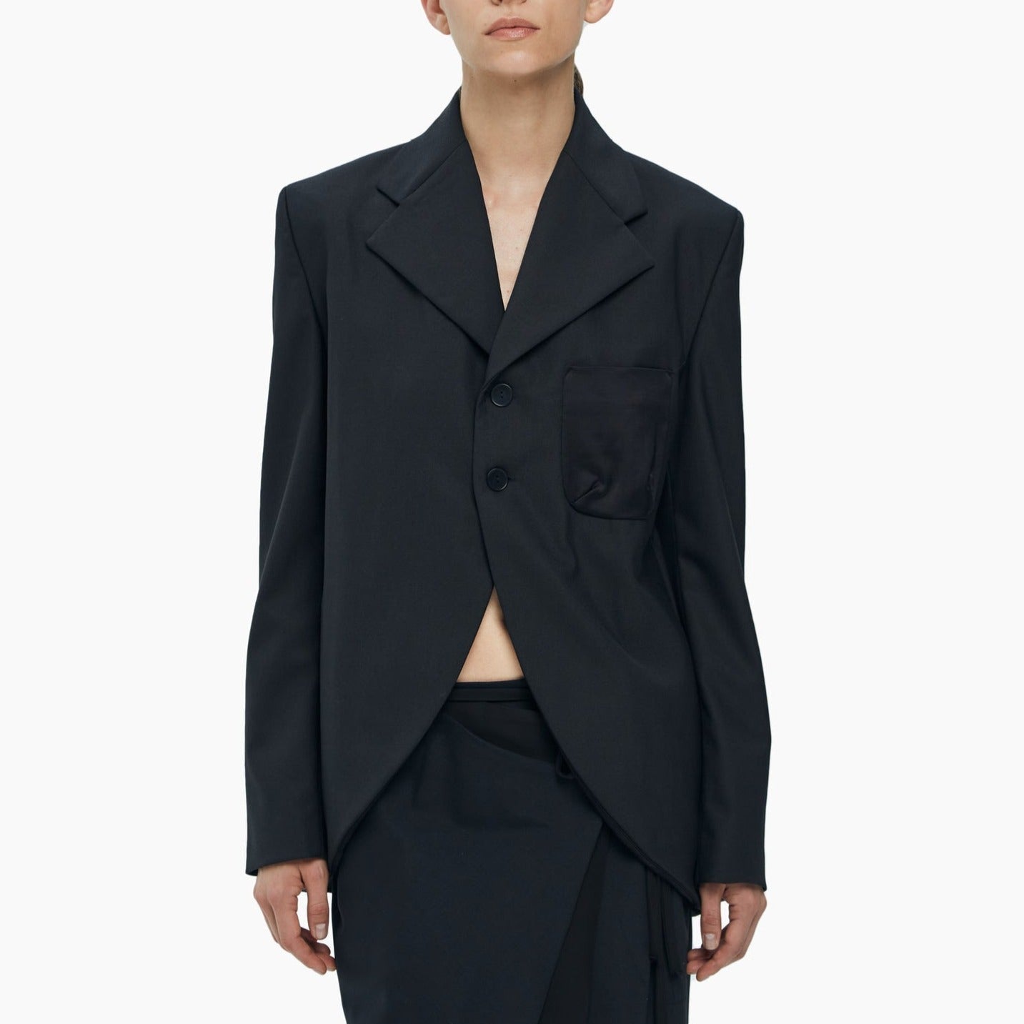 Wool twill jacket