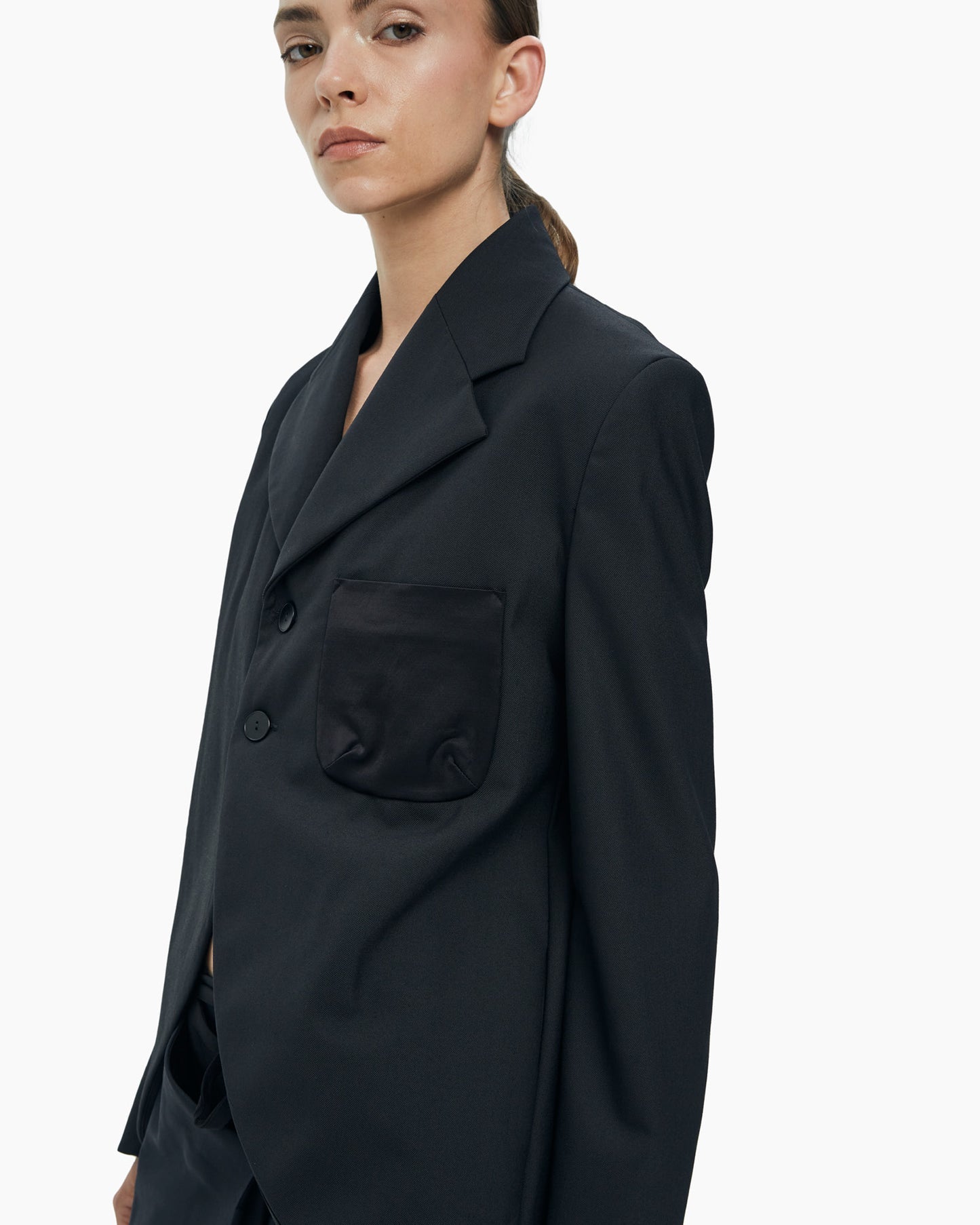 Wool twill jacket
