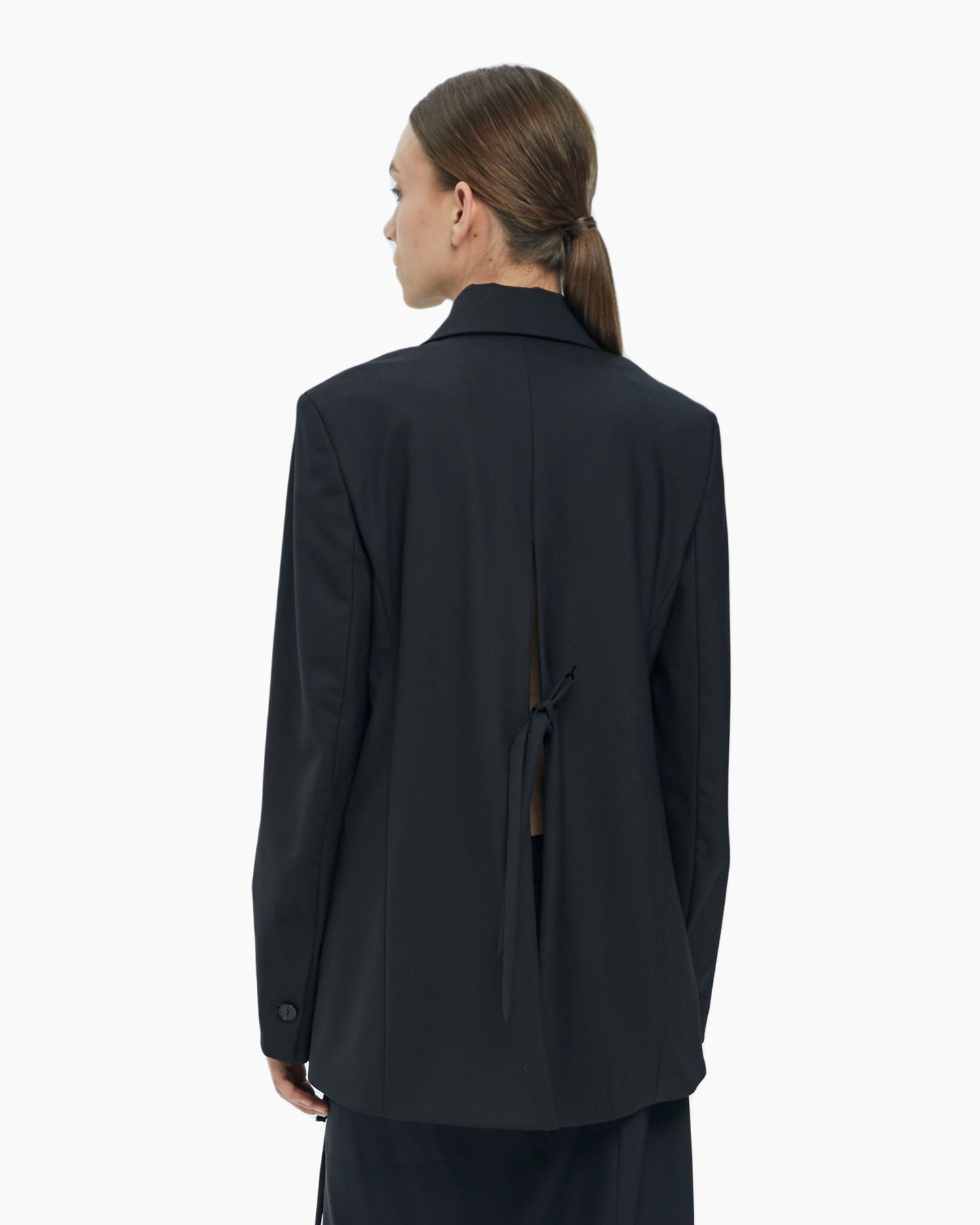 Wool twill jacket