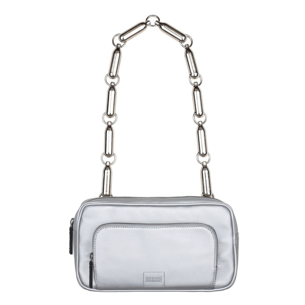 N₂O Camera bum bag silver tech