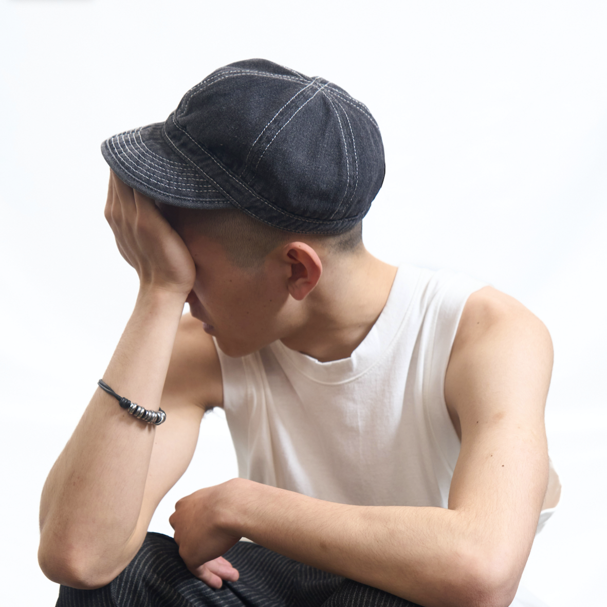 Soft Brim Stitched Cap