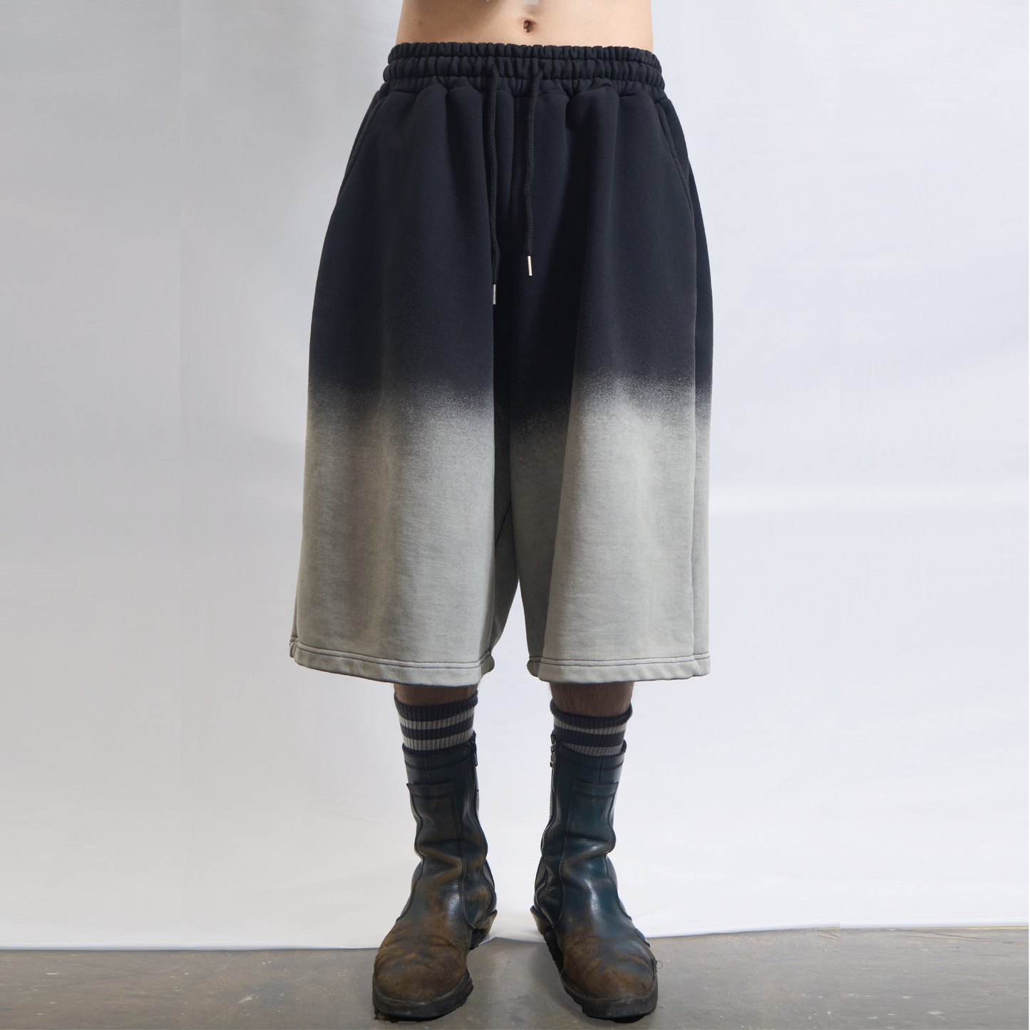 Fade Gradation Track Shorts