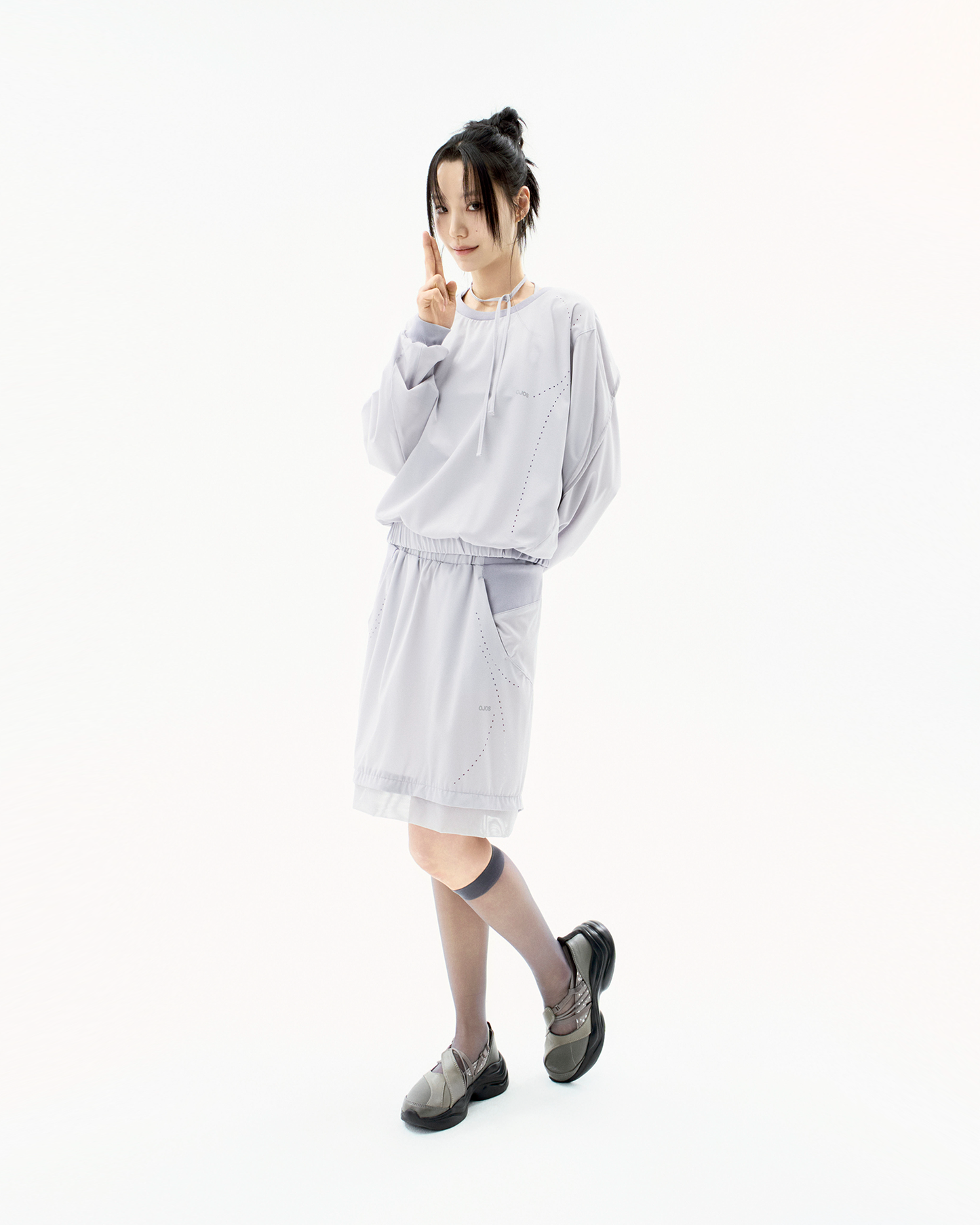 Strap Toe Sneakers Stone Brown