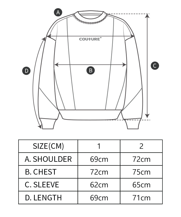 Couture sweatshirt dirty desert