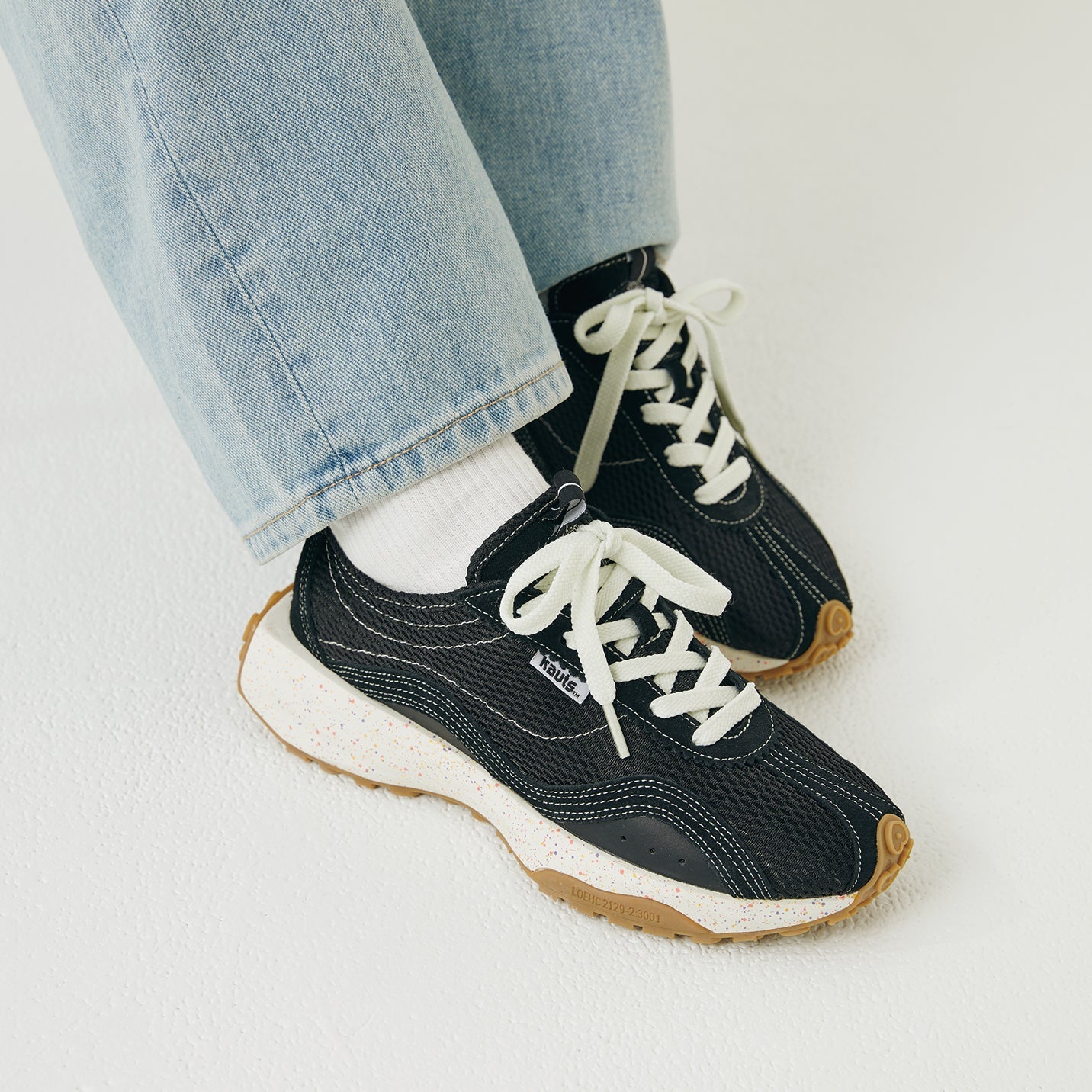 Cesar revolution sneakers truffle black