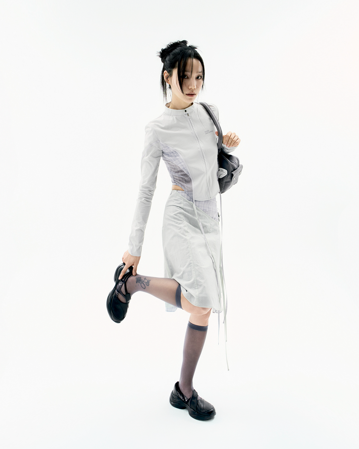 Strap Toe Sneakers Black