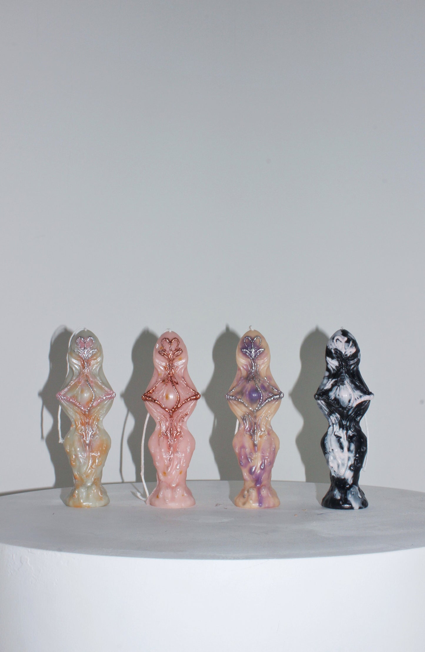 Donmelt candle naked