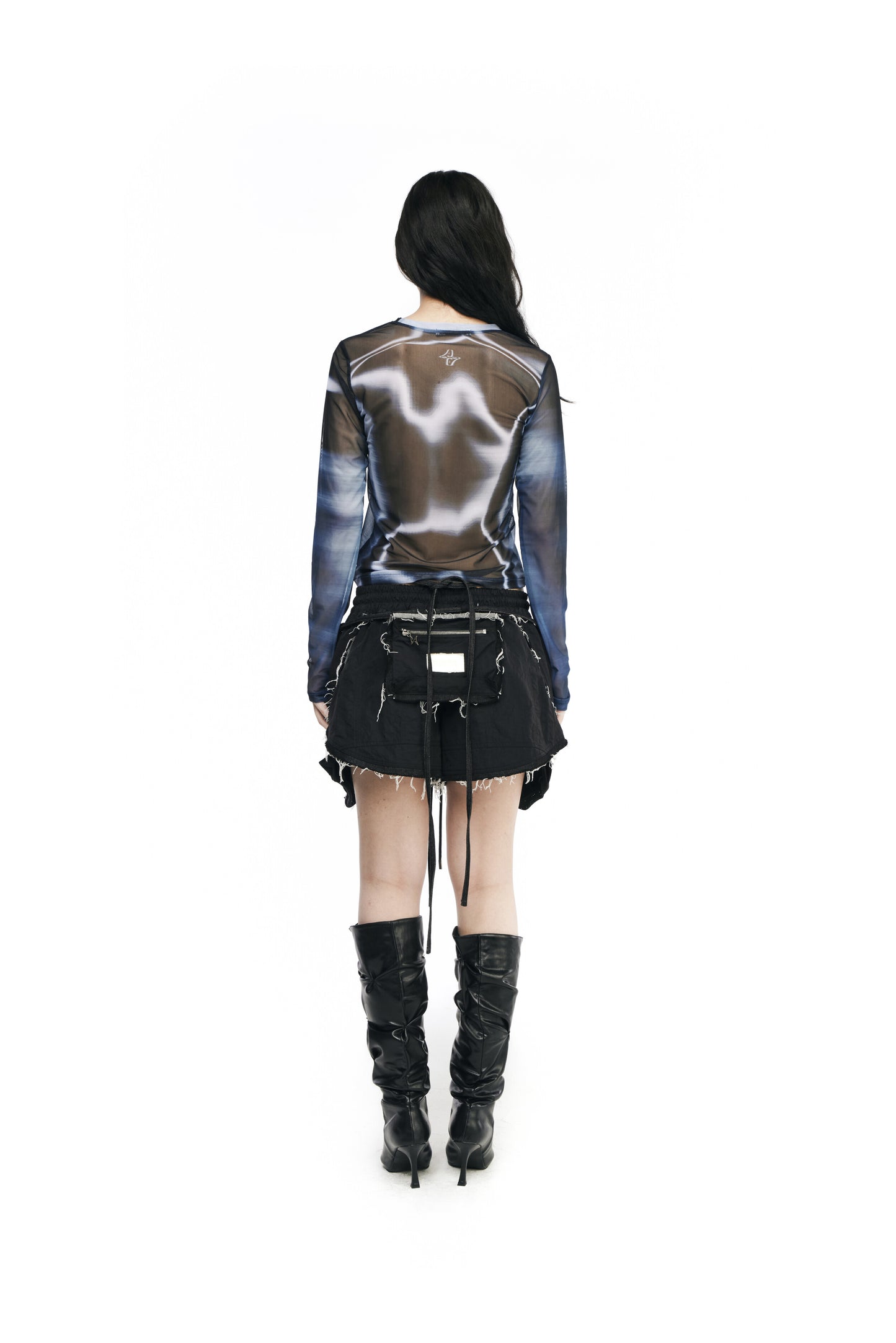 Body printed mesh top