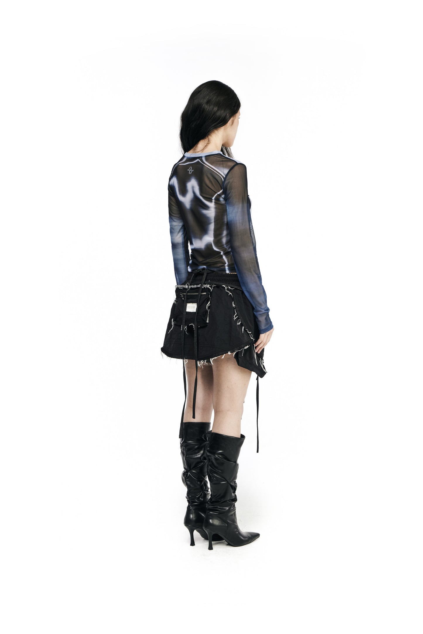 Body printed mesh top