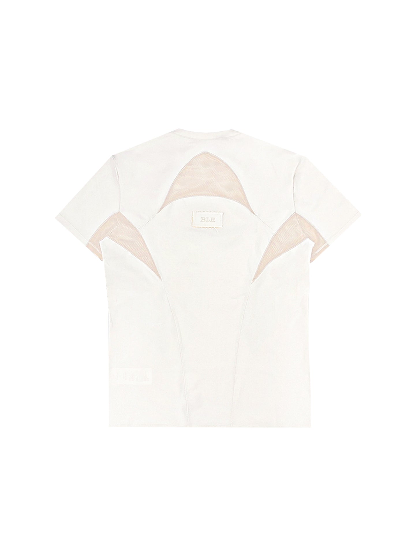 Mesh cut short sleeve