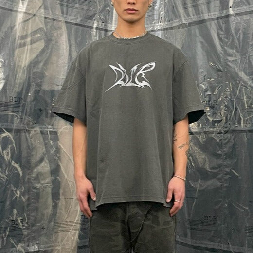 Washed T shirts grey