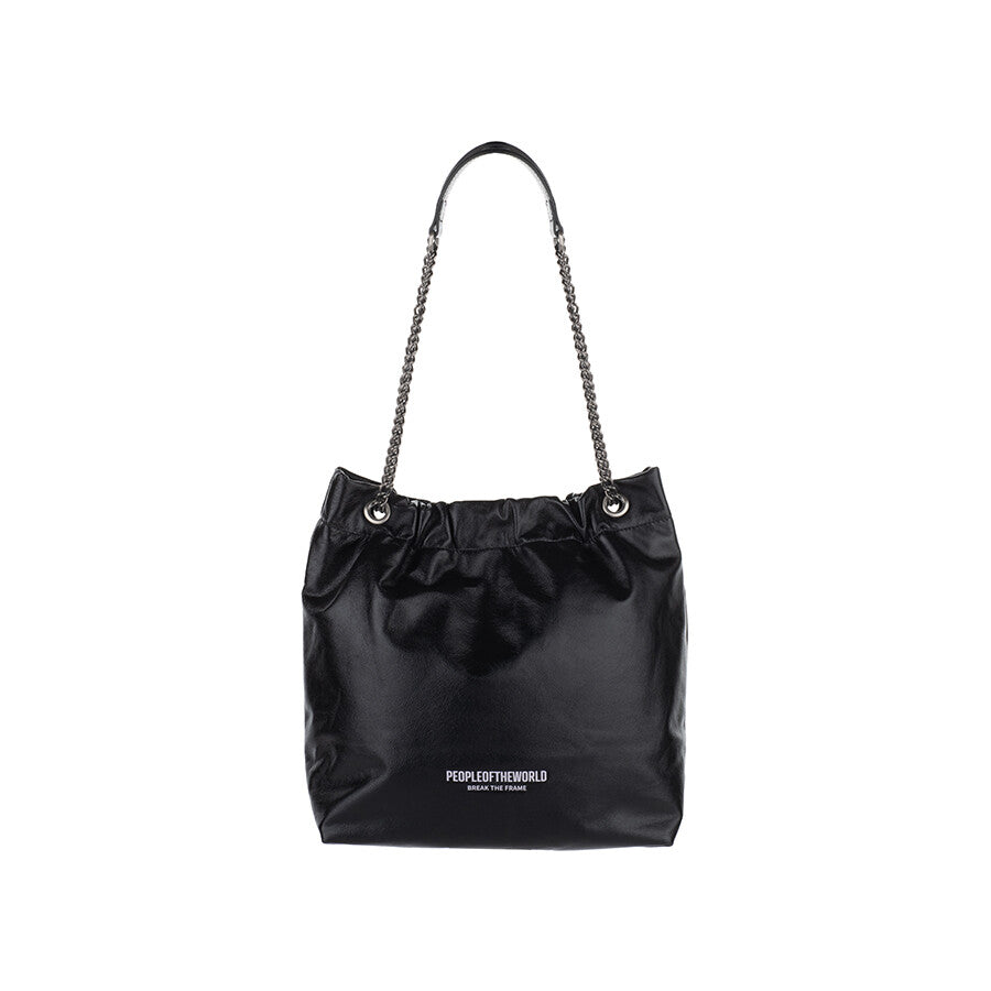 Mellow Chain Shoulder Bag Black