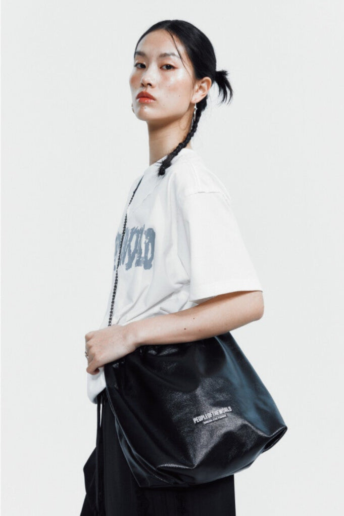 Mellow Chain Shoulder Bag Black