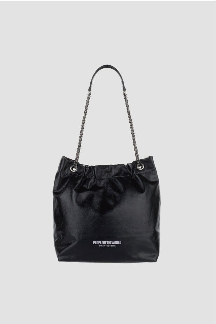 Mellow Chain Shoulder Bag Black