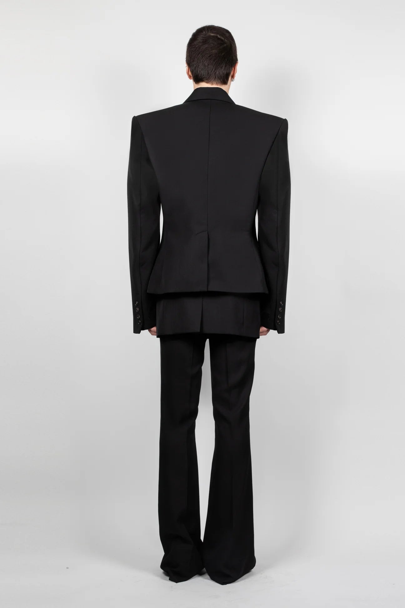 Italian double breasted black