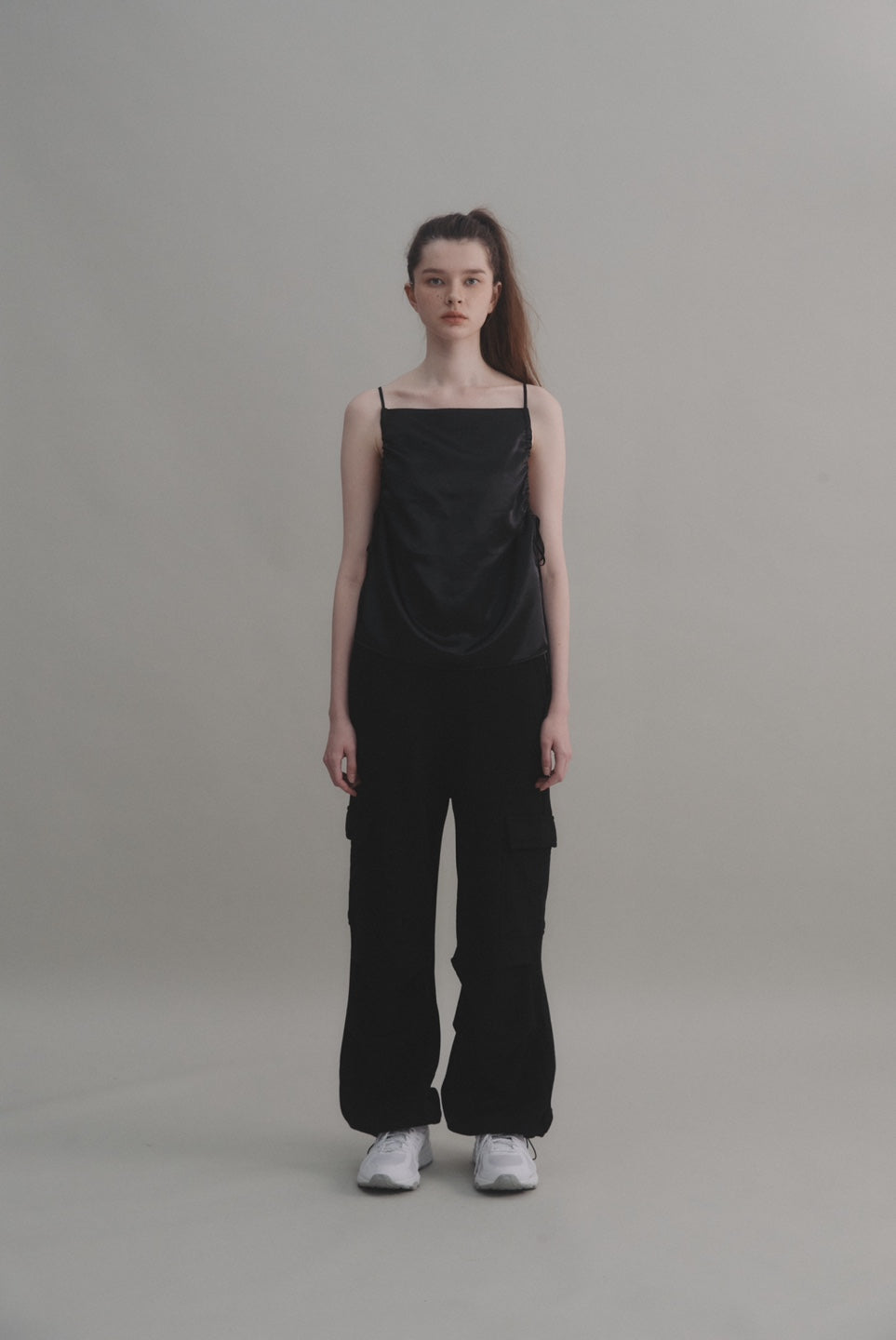 Shirring string top