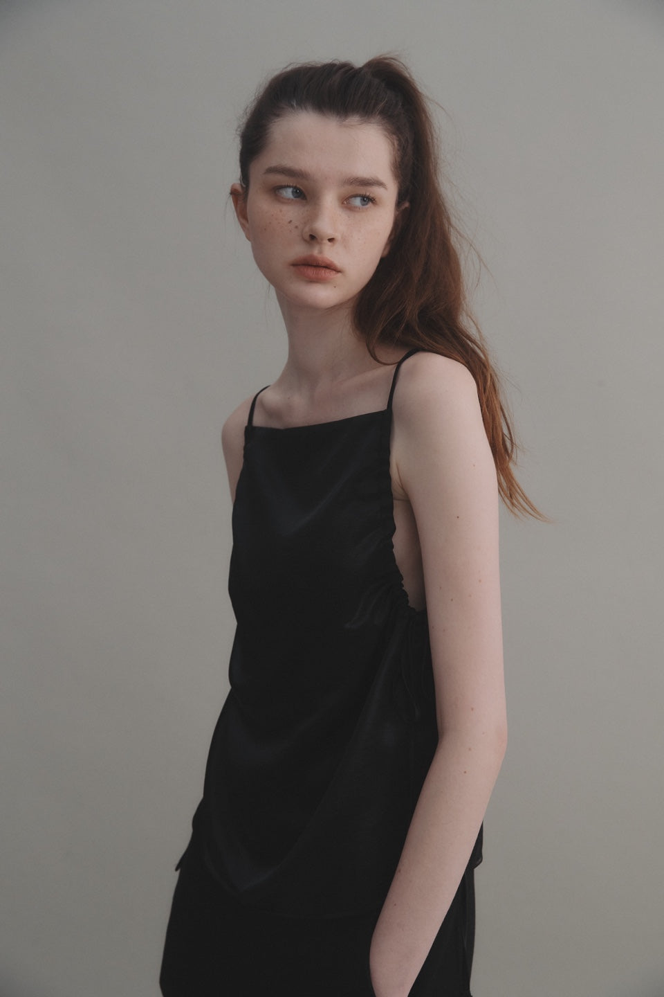 Shirring string top
