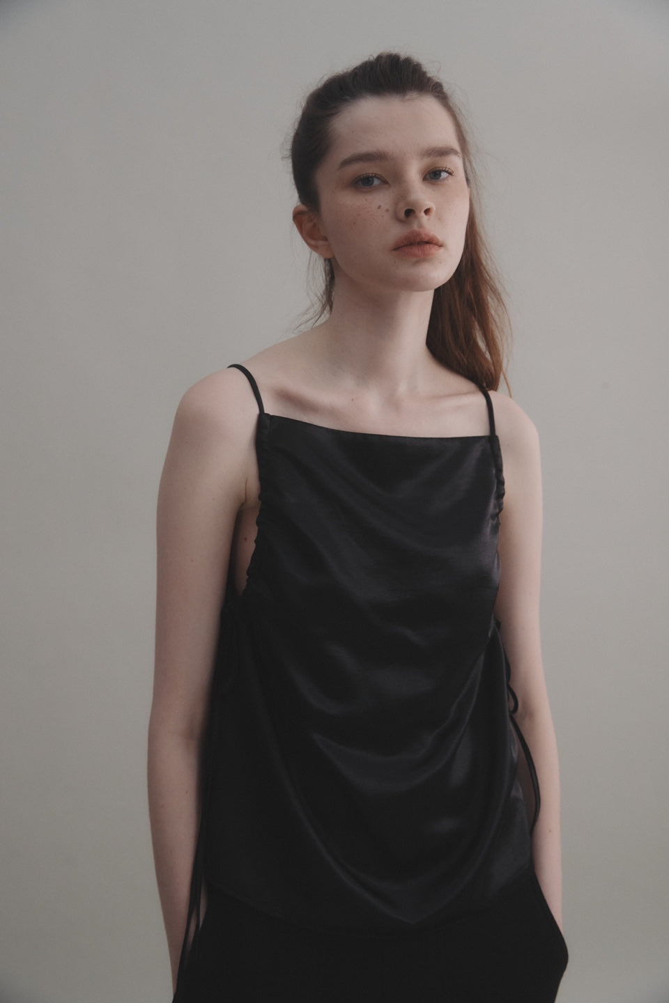 Shirring string top