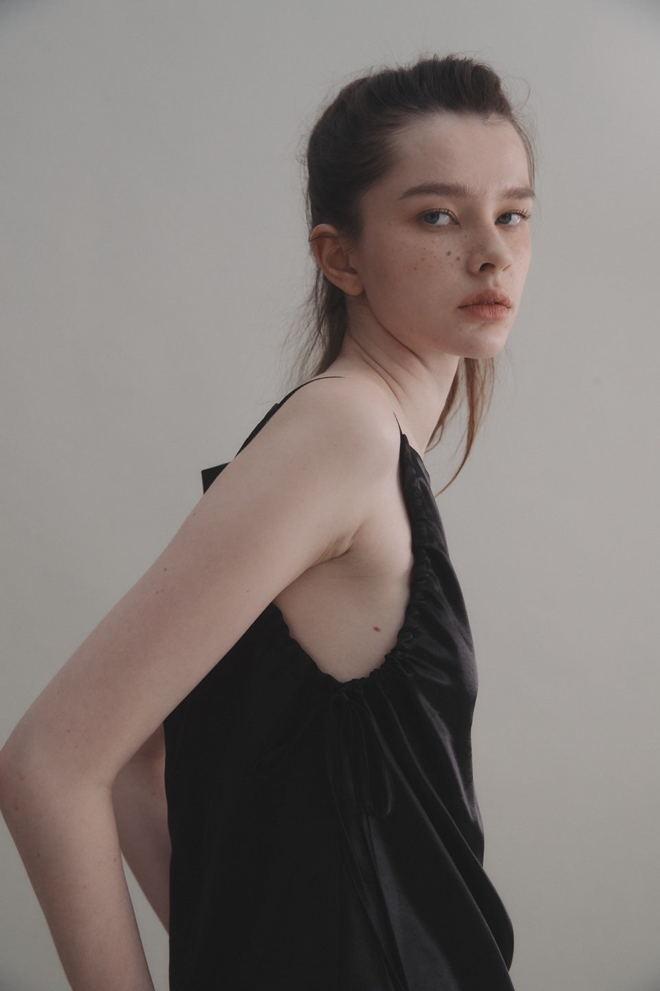 Shirring string top