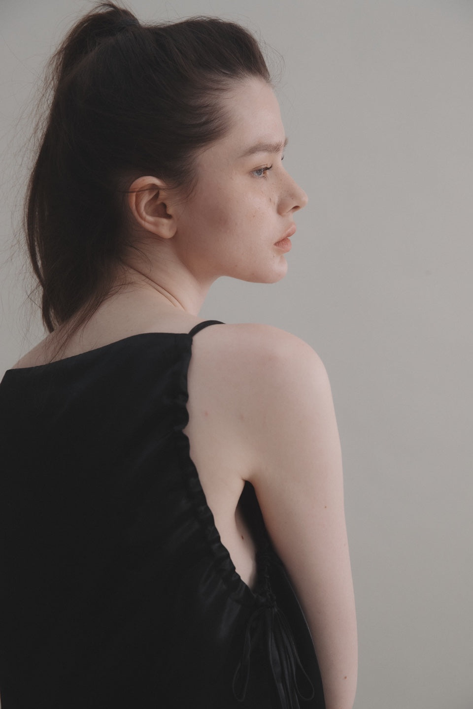 Shirring string top