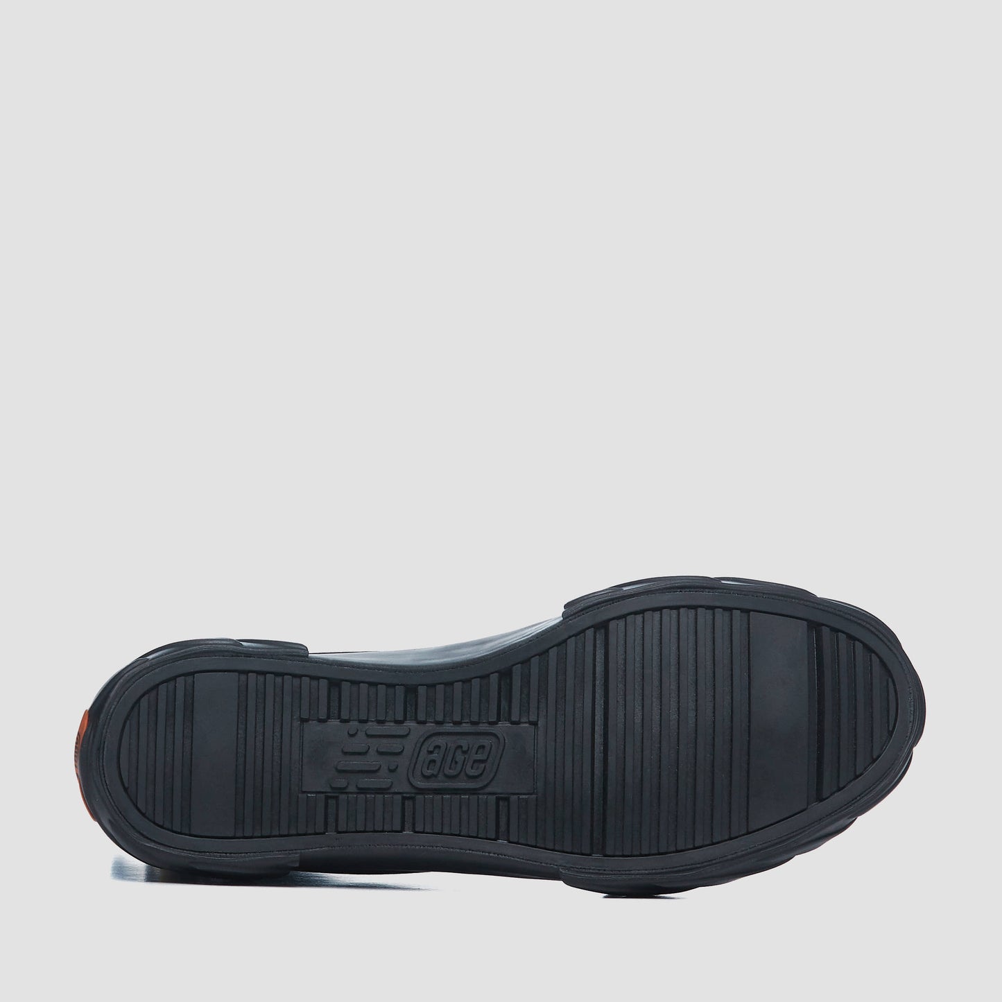 High Top Carbon Coated Canvas_Black & Orange