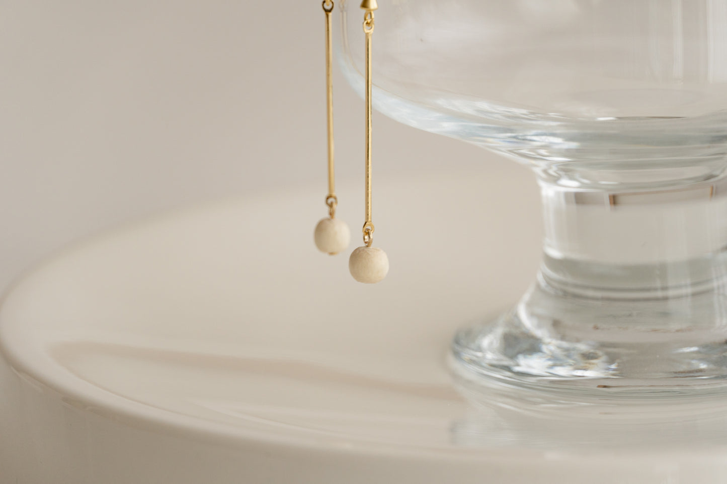Golden Dangle Earrings